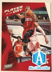 John Wall 2021-22 Panini NBA Player of the Day #18 - Foil